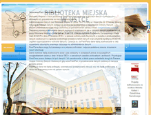 Tablet Screenshot of biblioteka.ustka.pl