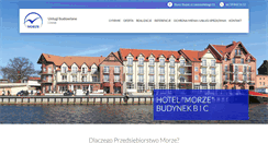 Desktop Screenshot of morze.ustka.pl