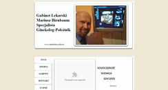 Desktop Screenshot of ginekolog.ustka.pl